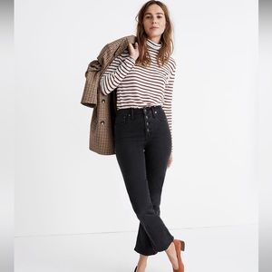 Cali Demi-Boot Jeans in Bellspring Wash: Button-Front Edition